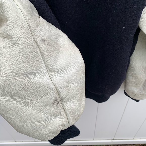 Vintage Bellmont Lettermans Varsity Jacket High School Size Large - Picture 6 of 9